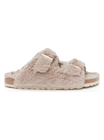 Mandel Slippers taupe