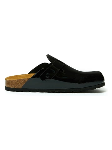 Mandel Clogs in Schwarz