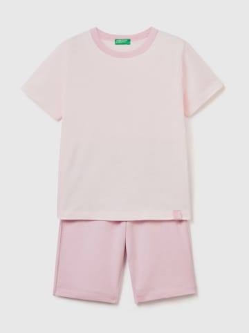 Benetton Pyjama lichtroze