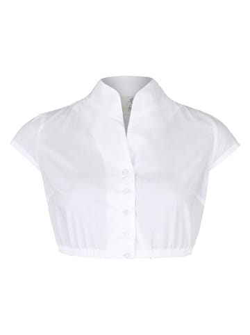 Alpenfee Dirndlblouse "Hilde" wit