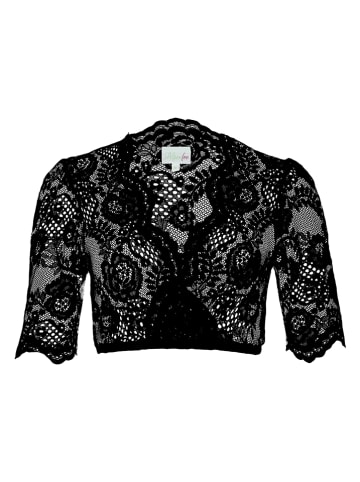 Melega Dirndlblouse "Nalia" zwart