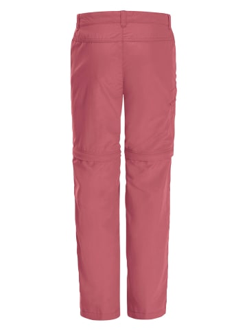 Jack Wolfskin Spodnie funkcyjne zipp-off  "Safari" w kolorze jasnoróżowym