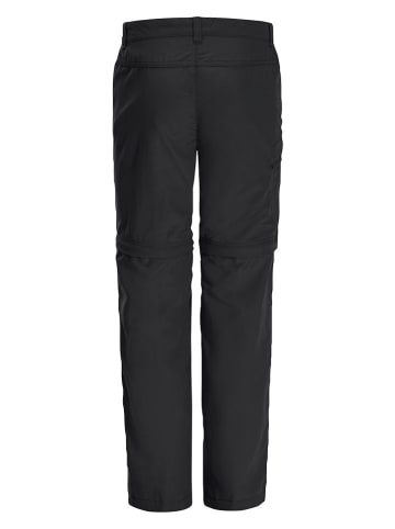 Jack Wolfskin Spodnie funkcyjne zipp-off  "Safari" w kolorze czarnym