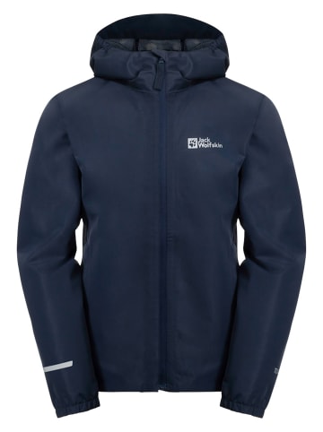 Jack Wolfskin Regenjas "Flaze" donkerblauw