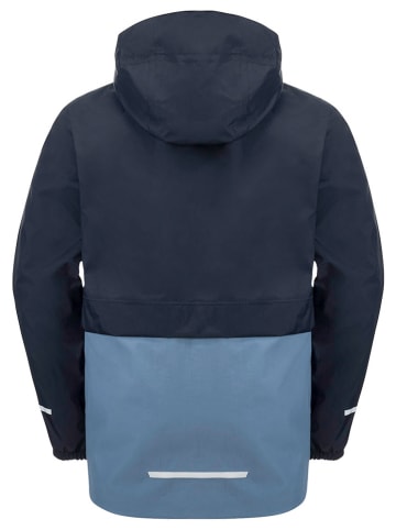 Jack Wolfskin Regenjacke "Rainy Days" in Dunkelblau/ Blau