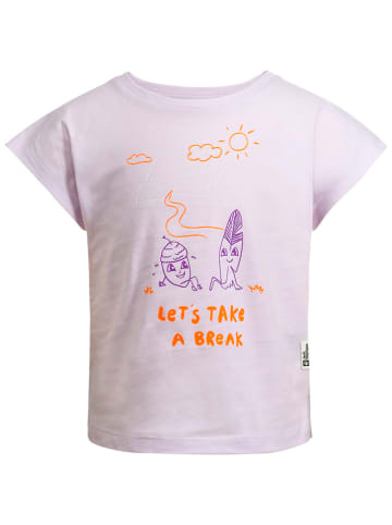 Jack Wolfskin Koszulka "Take a Break" w kolorze fioletowym