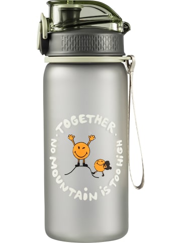 Jack Wolfskin Drinkfles "Smiley World" zilverkleurig - 500 ml