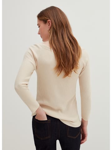 STEFANEL Sweter w kolorze beżowym