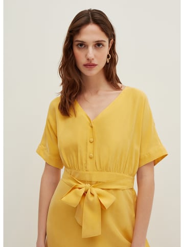 STEFANEL Sukienka w kolorze żółtym
