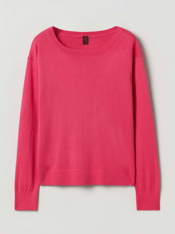 STEFANEL Sweter w kolorze różowym