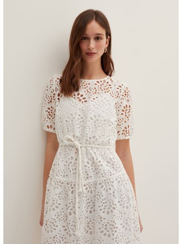 STEFANEL Sukienka w kolorze białym