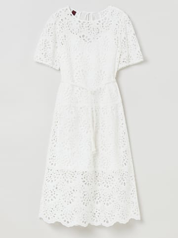STEFANEL Sukienka w kolorze białym