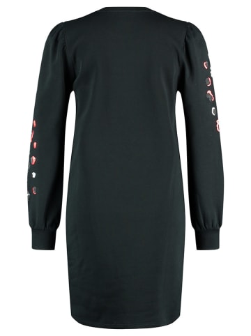 TAIFUN Sukienka dresowa w kolorze czarnym