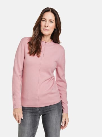 TAIFUN Sweter w kolorze jasnoróżowym