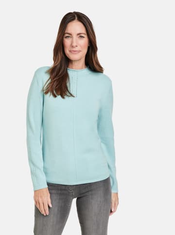 TAIFUN Sweter w kolorze błękitnym