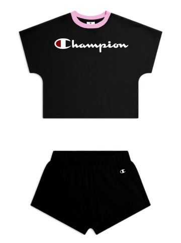 Champion 2tlg. Outfit in Schwarz