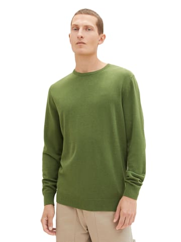 Tom Tailor Pullover in GrÃ¼n