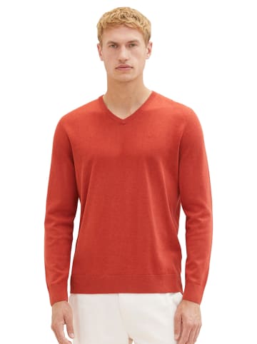 Tom Tailor Pullover in Rot