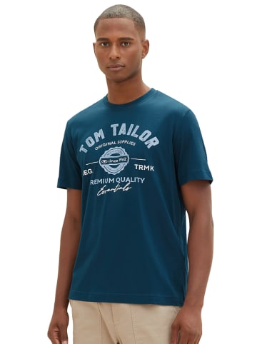 Tom Tailor Shirt in Petrol