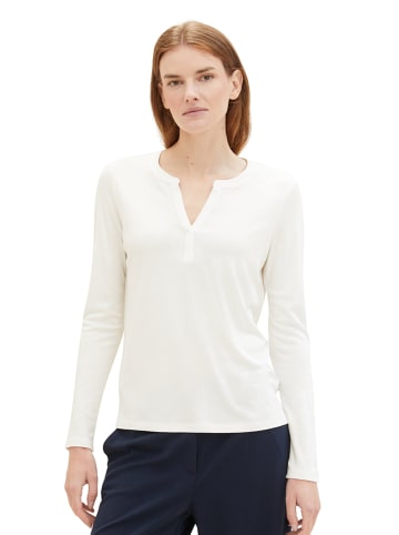 Tom Tailor Bluse in Weiß