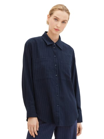 Tom Tailor Blouse donkerblauw