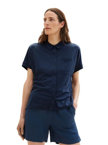 Tom Tailor Blouse donkerblauw