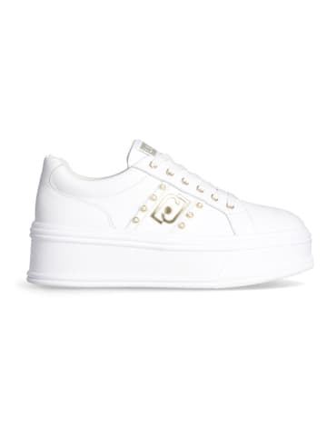 Liu Jo Leder-Sneakers in Weiß