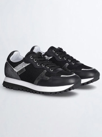 Liu Jo Leren sneakers zwart