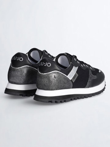 Liu Jo Leren sneakers zwart