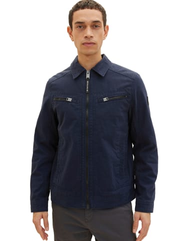 Tom Tailor Hemdjacke in Dunkelblau