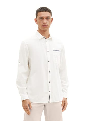 Tom Tailor Koszula w kolorze białym