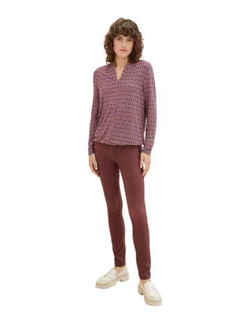 Tom Tailor Hose in Bordeaux