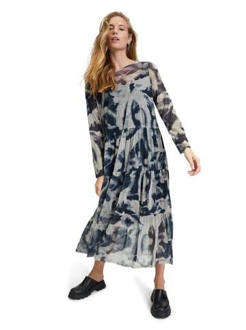 CARTOON Kleid in Grau/ Dunkelblau