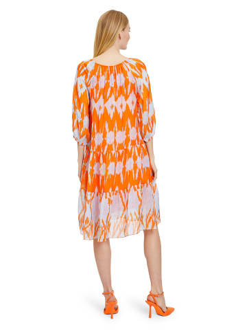 CARTOON Sukienka w kolorze pomarańczowo-kremowym
