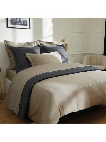 maison héritage PARIS Satin-Bettwäsche-Set "Paris" in Taupe