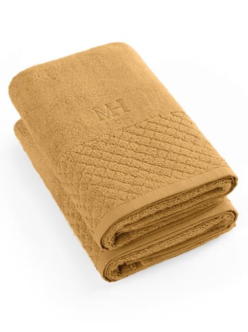 maison héritage PARIS 2er-Set: Handtücher in Senfgelb