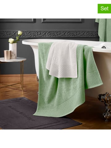 maison héritage PARIS Ręczniki prysznicowe (2 szt.) w kolorze zielonym