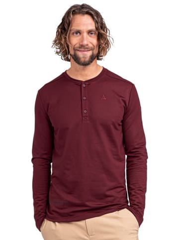 Schöffel Funktionslongsleeve "Breslau" in Bordeaux