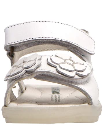 Naturino Skórzane sandały "Begonia" w kolorze białym