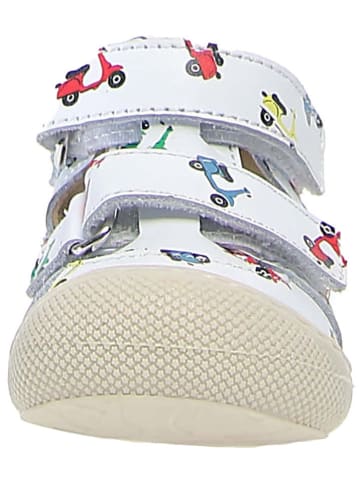 Naturino Leren enkelsandalen "Puffy" wit