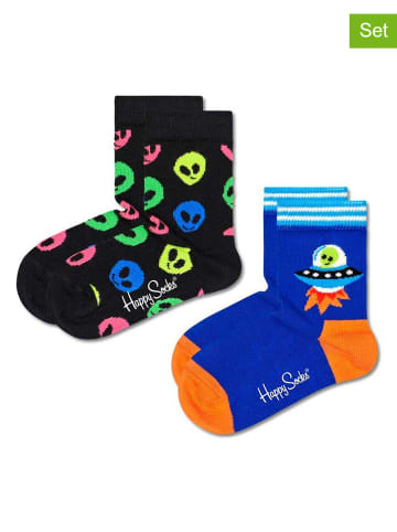 Happy Socks Skarpety (2 pary) "Alien" ze wzorem