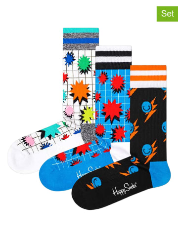 Happy Socks 3er-Set: Socken in Bunt