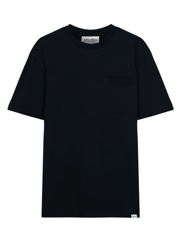 Seidensticker Koszulka w kolorze czarnym
