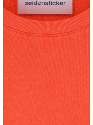Seidensticker Sweatshirt in Orange