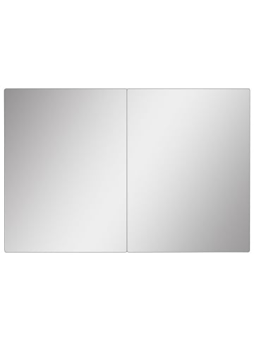 Evila Spiegel in Silber - (B)80 x (H)60 cm