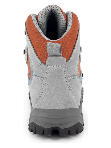 Kimberfeel Leder-Wanderboots "Atlas" in Grau/ Orange