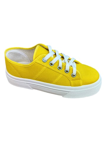 Kimberfeel Sneakersy "Lola" w kolorze żółtym