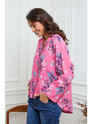 Joséfine Linnen blouse roze