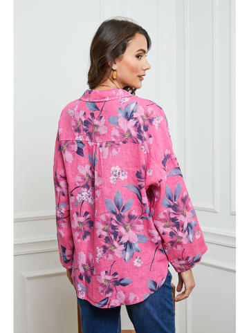 Joséfine Linnen blouse roze