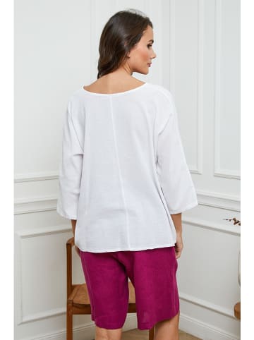 Joséfine Bluse  in Weiß